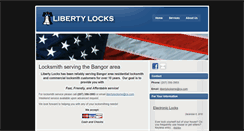 Desktop Screenshot of libertylocksmaine.com